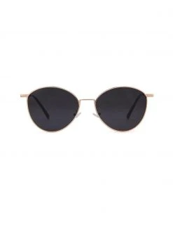Dollboxx Aspen - Black on Gold Sunglasses