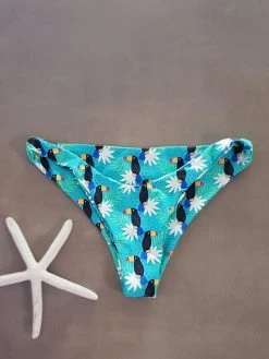 Dollboxx Betty Cheeky Bikini Bottom - Toucan Party
