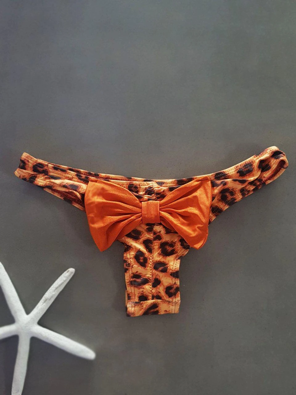 Dollboxx Booty Pop Bow Bikini Bottom - Fierce/Bronze 1 Dollboxx Booty Pop Bow Bikini Bottom - Fierce/Bronze