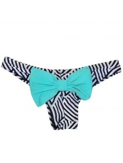 Dollboxx Booty Pop Bow Bikini Bottom - Monochrome Blue -Swimwear Sales Store Booty Pop Bow Bikini Bottom Monochrome Blue Swimwear dollboxx 3 4245fb8a 092d 46ce bee8 769dfb84ceae