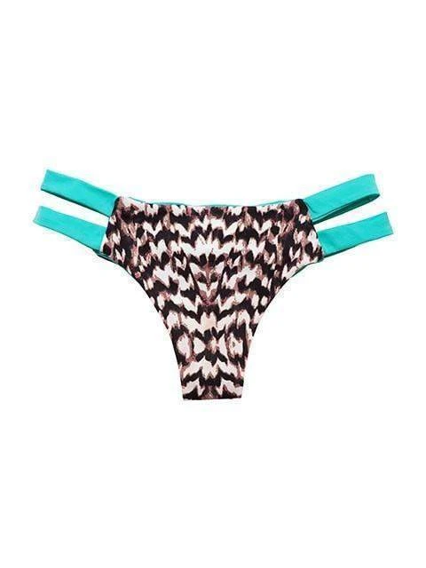 Dollboxx Cheeky Bow Brazilian Bikini Bottom - Contiki 6 Dollboxx Cheeky Bow Brazilian Bikini Bottom - Contiki - Image 6