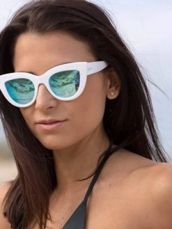 Dollboxx Chloe - White Blue Sunglasses 13 Dollboxx Chloe - White Blue Sunglasses -Swimwear Sales Store Chloe White Blue Sunglasses Sunglasses dollboxx 4 bd7c7460 939c 49eb b207 f6293b396716