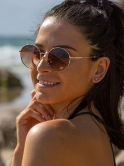 Dollboxx Freedom - Brown on Gold Sunglasses -Swimwear Sales Store Freedom Brown on Gold Sunglasses Sunglasses dollboxx 4 b8a20a67 dcfc 4c24 a089 420802f058e3