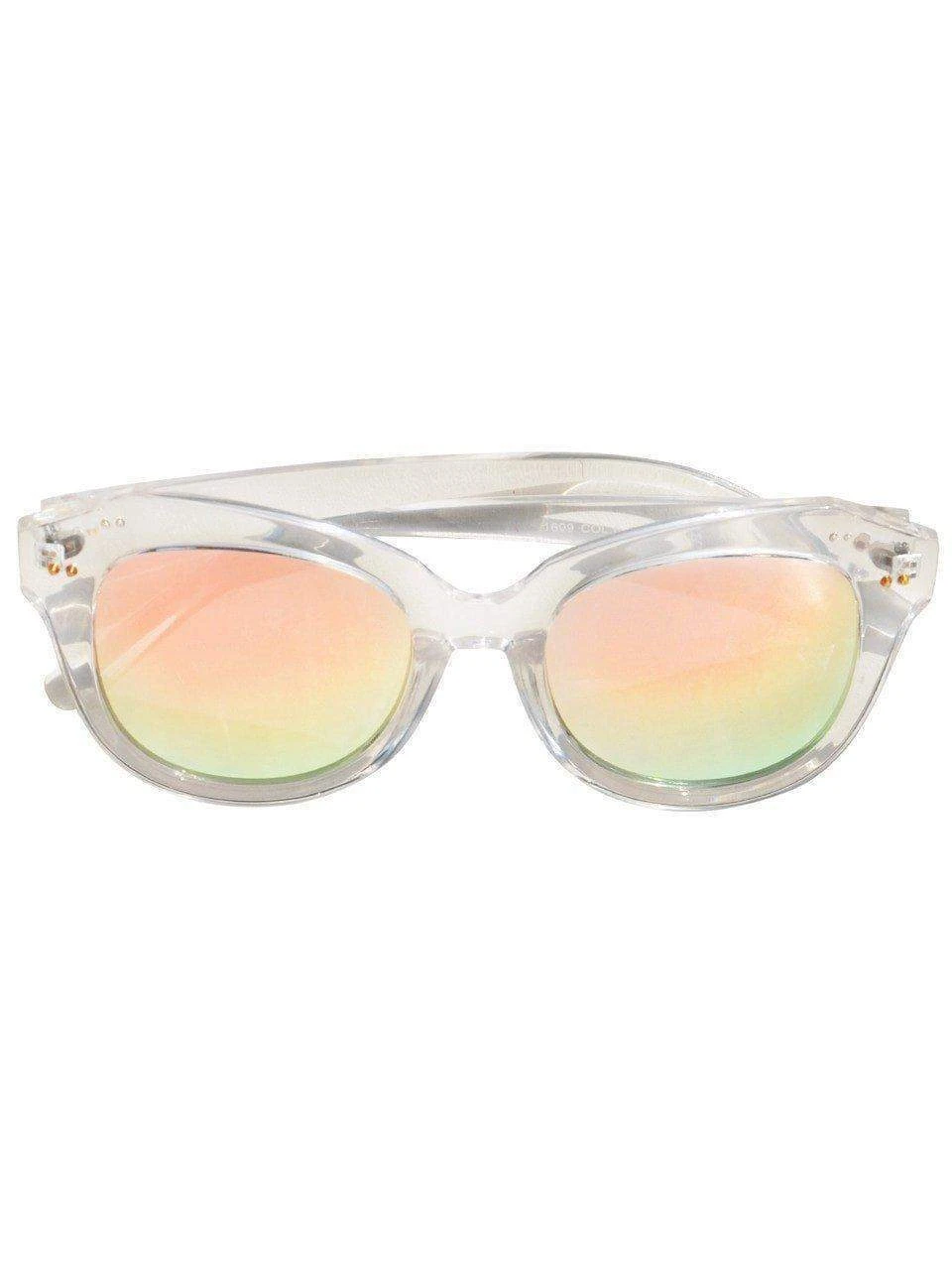 Dollboxx Glow - Rose Mirror Reflective Lens Sunglasses 3 Dollboxx Glow - Rose Mirror Reflective Lens Sunglasses - Image 3