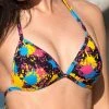 Dollboxx Mega Boost Bikini Top - Paint Splash