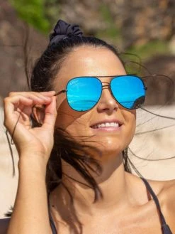 Dollboxx Oxygen Aviators - Blue on Black Sunglasses -Swimwear Sales Store Oxygen Aviators Blue on Black Sunglasses Sunglasses dollboxx 8 a05bf88d ff3a 4447 a2e1 83a68166b415