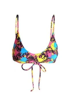 Dollboxx Reversible Adjustable Bralette Bikini Top - Paint Splash -Swimwear Sales Store Reversible Adjustable Bralette Bikini Top Paint Splash Swimwear dollboxx 13 91fab6e0 25e3 472f adc2 030c50aba005