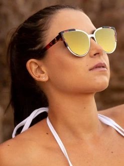 Dollboxx Slay - Green Gold / Marble Caramel Sunglasses -Swimwear Sales Store Slay Green Gold Marble Caramel Sunglasses Sunglasses dollboxx 5