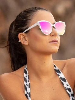 Dollboxx Slay White Luxe - Pink/Orange Sunglasses 39 Dollboxx Slay White Luxe - Pink/Orange Sunglasses -Swimwear Sales Store Slay White Luxe PinkOrange Sunglasses Sunglasses dollboxx 9