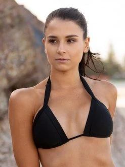 Dollboxx Slide Triangle Bikini Top - Black -Swimwear Sales Store Slide Triangle Bikini Top Black Swimwear dollboxx 3 516f9129 0990 432c 8461 9481e468540c