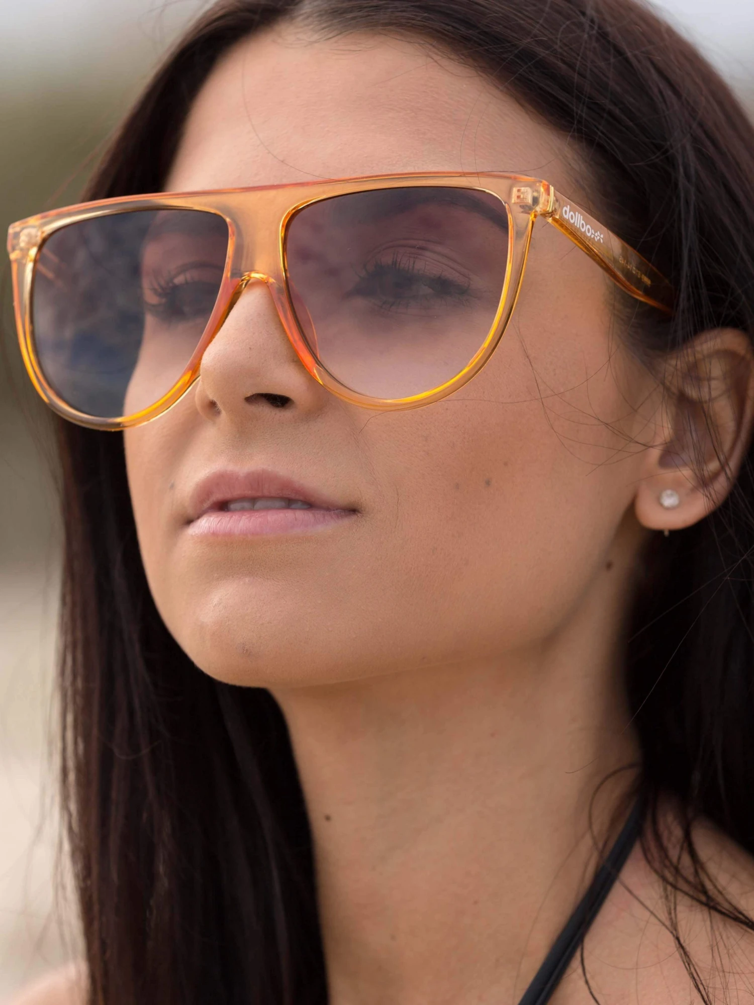 Dollboxx Stella - Clear Gold Sunglasses 10 Dollboxx Stella - Clear Gold Sunglasses - Image 10