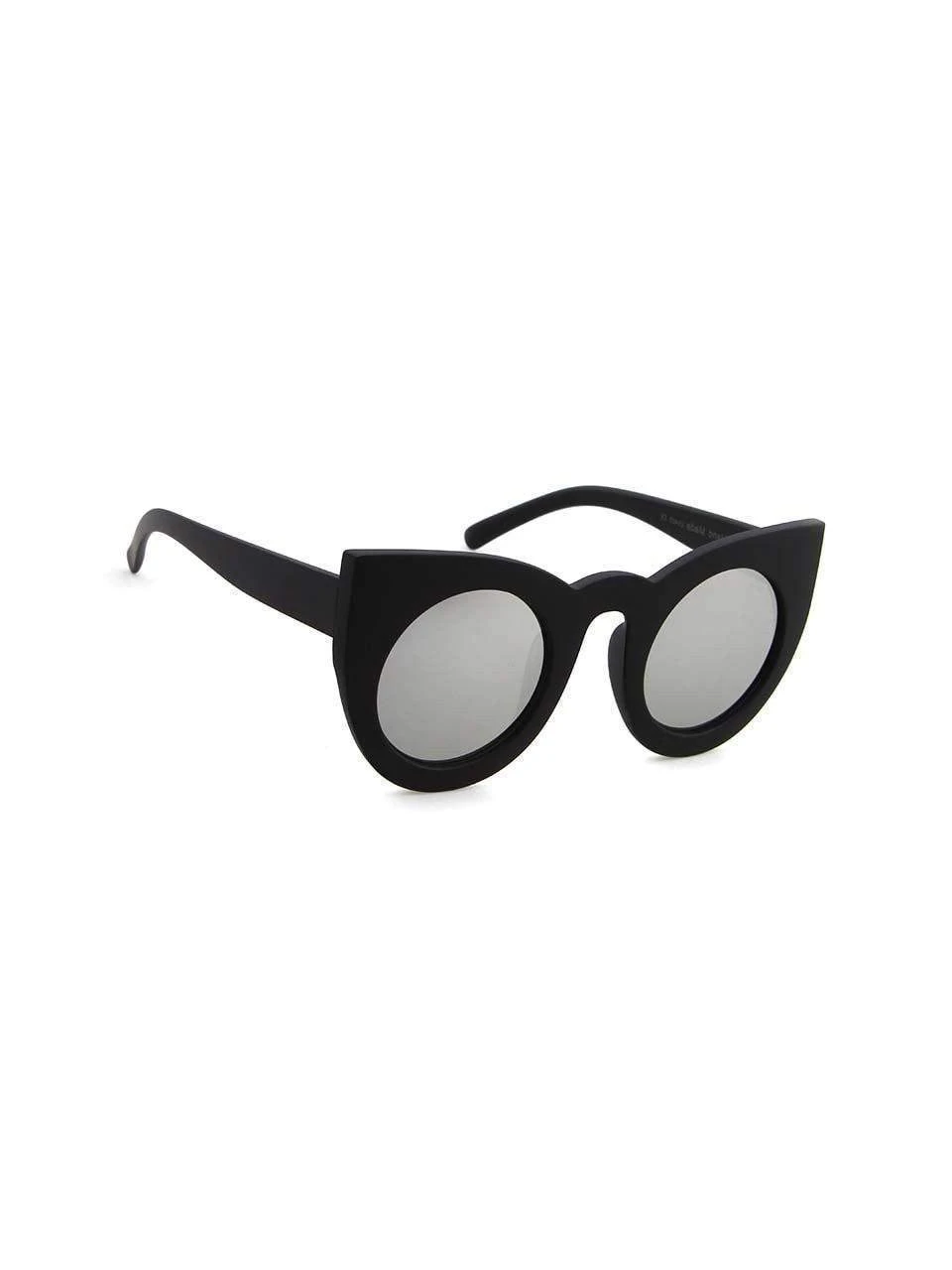 Dollboxx Tammy - Silver Black Sunglasses 16 Dollboxx Tammy - Silver Black Sunglasses - Image 16