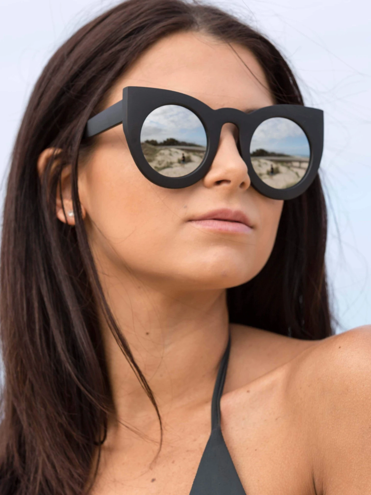 Dollboxx Tammy - Silver Black Sunglasses 9 Dollboxx Tammy - Silver Black Sunglasses - Image 9