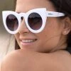 Dollboxx Tammy - White Sunglasses